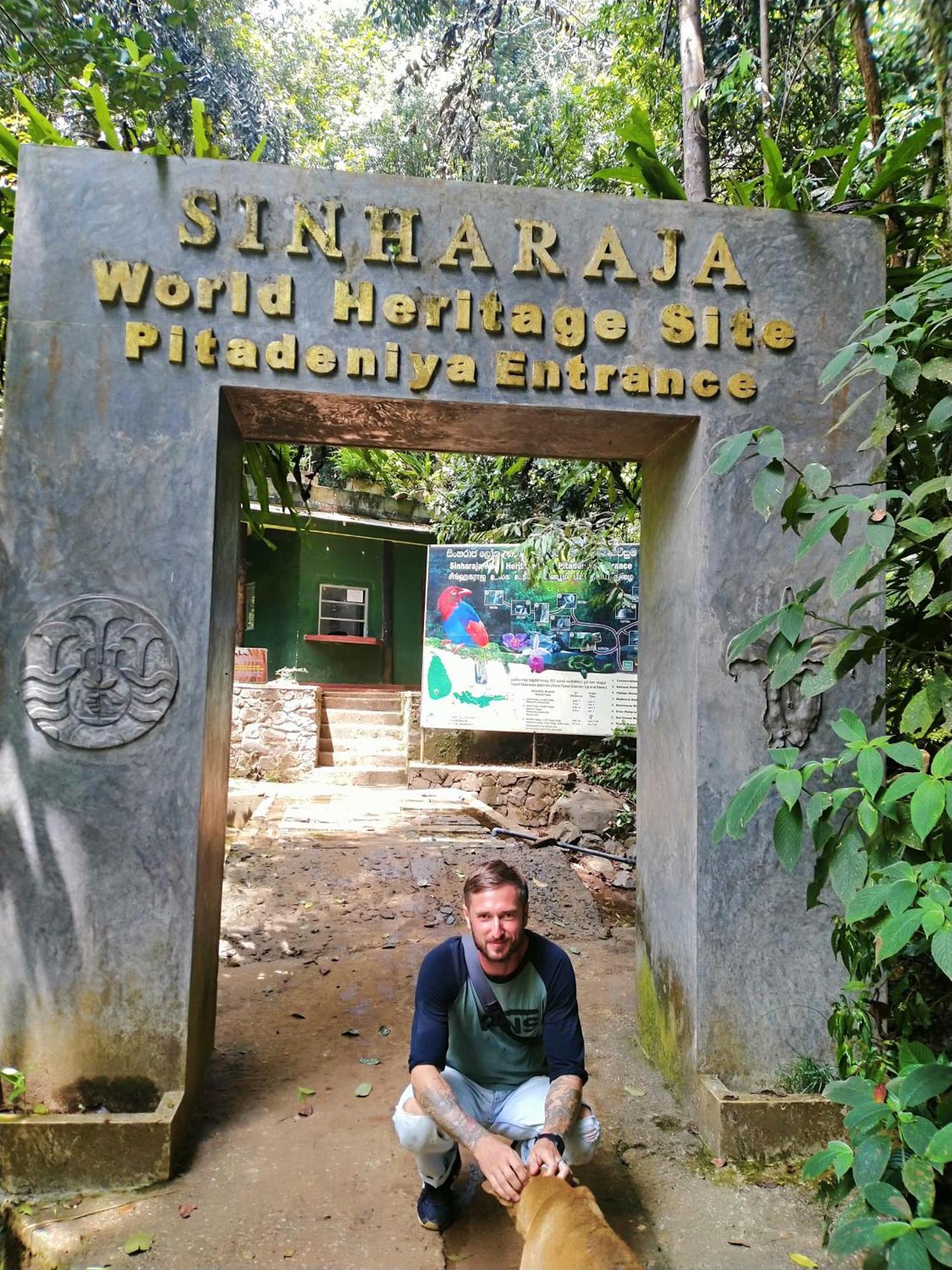 Sinharaja Riverside Deniyaya Esterno foto
