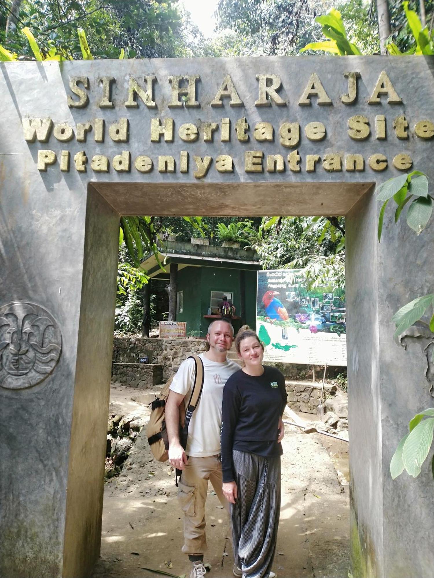 Sinharaja Riverside Deniyaya Esterno foto